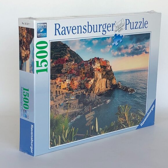 New sealed Ravensburger 1500pcs Puzzle-Vue sur les Cinque Terre | Adult Puzzles - Picture 7 of 11